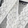 5.5Cm White Handmade Beads Strand Barcode New Chinese Clothing Cuffs Neckline Belt Decorative Lace Accessories