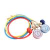 Refrigerant Manifold Gauge Air Conditioning Refrigerant Charging Hoses with Gauge for R12 R22 R404A R134A