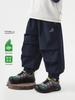 European Boys' Trendy Workwear Style Trousers - Spring & Autumn Casual Baby Toddler Pants