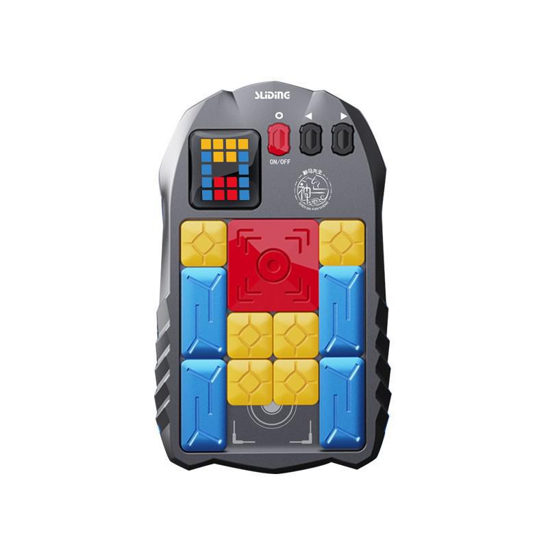 Мистер. Электронные головоломки Shenma Kids Building Blocks - развивающая игрушка для развития практических навыков мышления в подарок LCD Huarong Road Puzzle