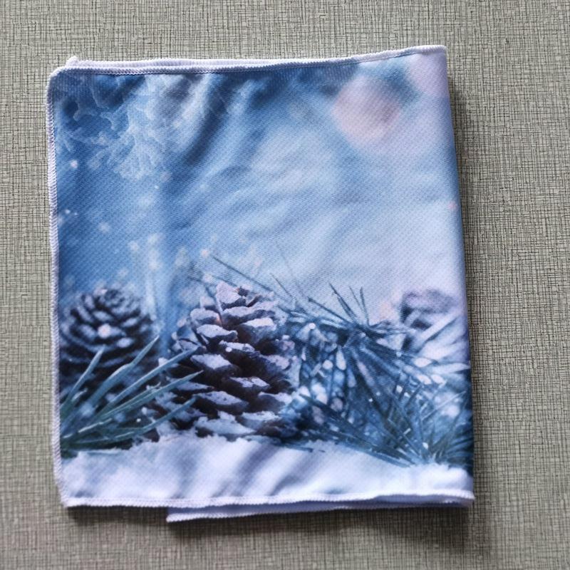 Microfiber Cooling Sports Towel – Digital Print Sweat-Absorbing Outdoor Fitness Towel