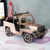 Metal Antique Vintage Car Model Handcrafted Collections Collectible Vehicle Toys for Bar or Home Decor Decoration