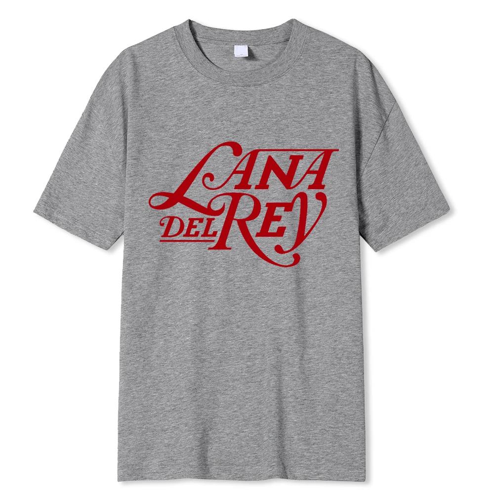 Lana Del Rey Harajuku Casual Anime T-shirt Hip Hop Mangacomic Tshirt Cute Cartoon 100% Cotton Tee-shirt Print Menwomen T Shirt