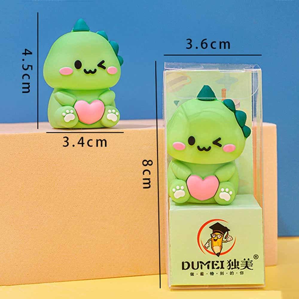 1 Piece Stationery Kawaii Animal Doll Cartoon Sharpener Pencil Office Supplies Kawaii School Accessories