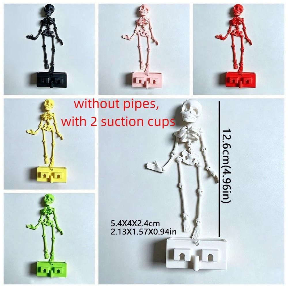 with Suction Base Dancing Skeleton Aquarium Bubbler Wiggling Skeleton Ornament Aquatic Landscaping