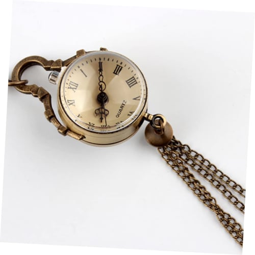 LEDMOMO Pocket Watch, Nurse Watch, Quartz Pocket Watch, Antique Watch, Vintage Pendant Watch, Simple Design, Unisex