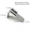 6.3 Mm Double Piggyback Spade Connectors Tin-plated Brass Minimum Voltage Drop Wear And Tear Resistant