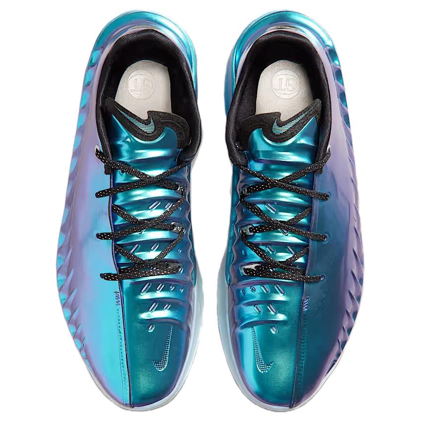 Nike GT. Taglia 4 Pre-riscalda EP Viola Persiano Blu Ghiaccio Sneakers Unisex Cromo IQ6205-500