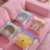 Cartoon Anime C-Cardcaptor S-Sakura Pillow Case pattern printing pillowcase living room sofa cushion cover bedroom room decor