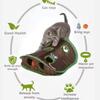 Cat Mice Game Intelligence Toy Bell Tent With 9 Hole Cats Playing Tunnel Foldable Mouse Hunt Toys Keeps Kitten Active Pets Toys
