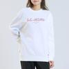 Li Ning Letter Logo Casual Knitted Sports Long Sleeve Sweatshirt Unisex Sweatshirt White AWDTE01-2