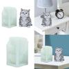 Cats Animal Shaped Candle Silicone Molds for Candle Soap Gypsum Decorations Home Desk Ornaments Epoxy Resin Craft