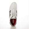 MOBUS und echtes Leder Casual Walking Current BASEL 23 0 Herren Damen Schuhe, Modell, (Weiß/Grau, Messpunkte, Zentimeter)