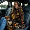 Cat & Book Lover's Flannel Blanket - Soft Digital Print, Lightweight for Sofa/Bed/Travel, All-Season Machine Washable