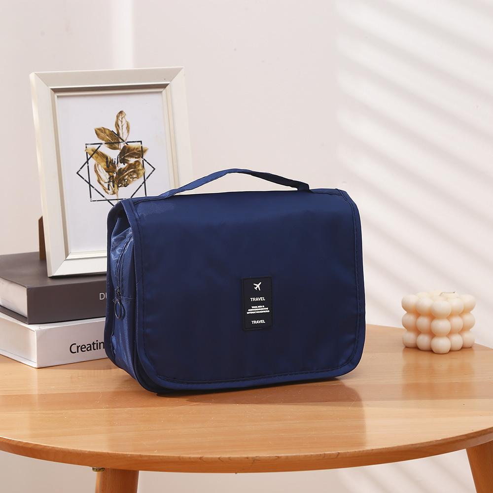 

Дорожная подвесная косметичка большой вместимости, портативная ручная сумка для хранения, моющаяся сумка с простым крючком для организации косметики