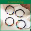 Unisex Natural Stone Space Constellation Bracelets With Handcrafted Style For Travel Lovers