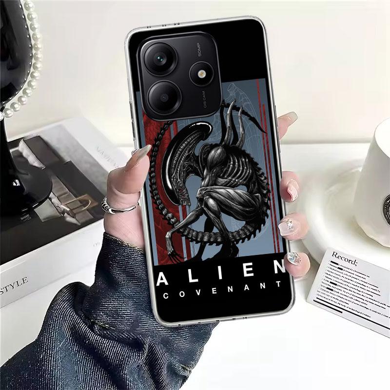 Coole A-Alien X-Xenomorph Weiche Handyhülle Für Xiaomi Redmi Note 15 14 14S 13 12 Pro Plus 12S 11 11S 11E 10 10S 11T 5G Fundas Coqu
