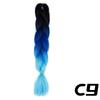 MISS WIG Synthetic Long Braid Ponytail Extension Straight Sleek Wrap Around Colorful Braid Hair Extensions Ponytail Natural Soft For Women Wear