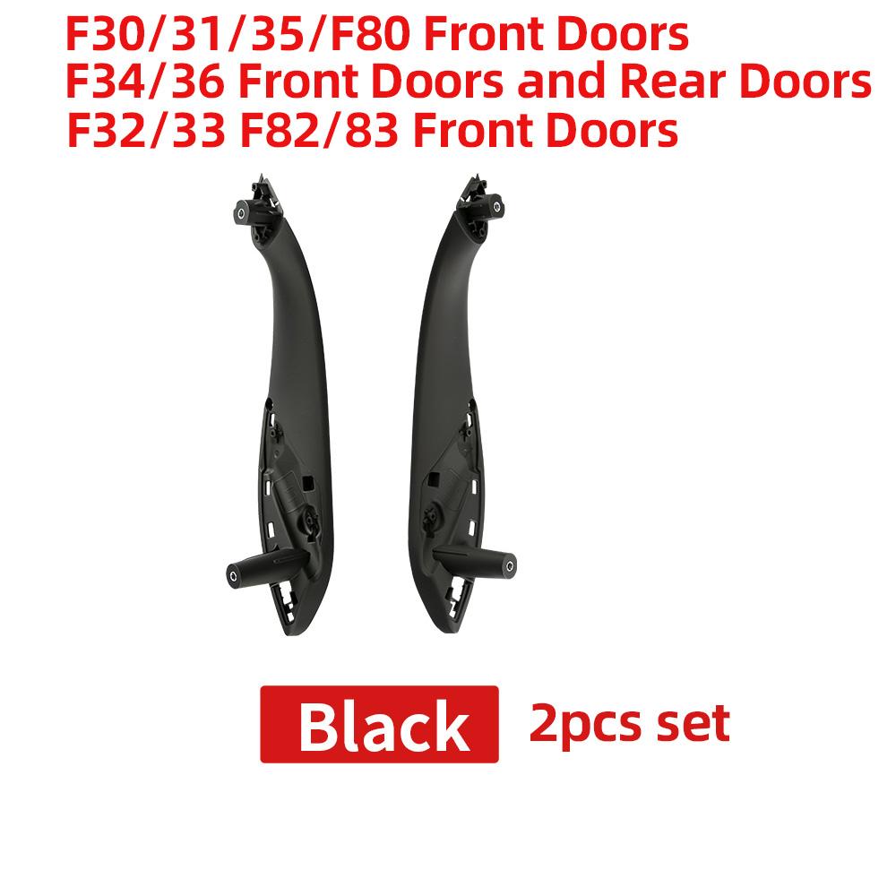 Front Rear Left Right Interior Door Handle Cover Trim Set For BMW 3 4 Series M3 M4 F30 F31 F34 F36 F32 F33 F80 F82 F83 318 320