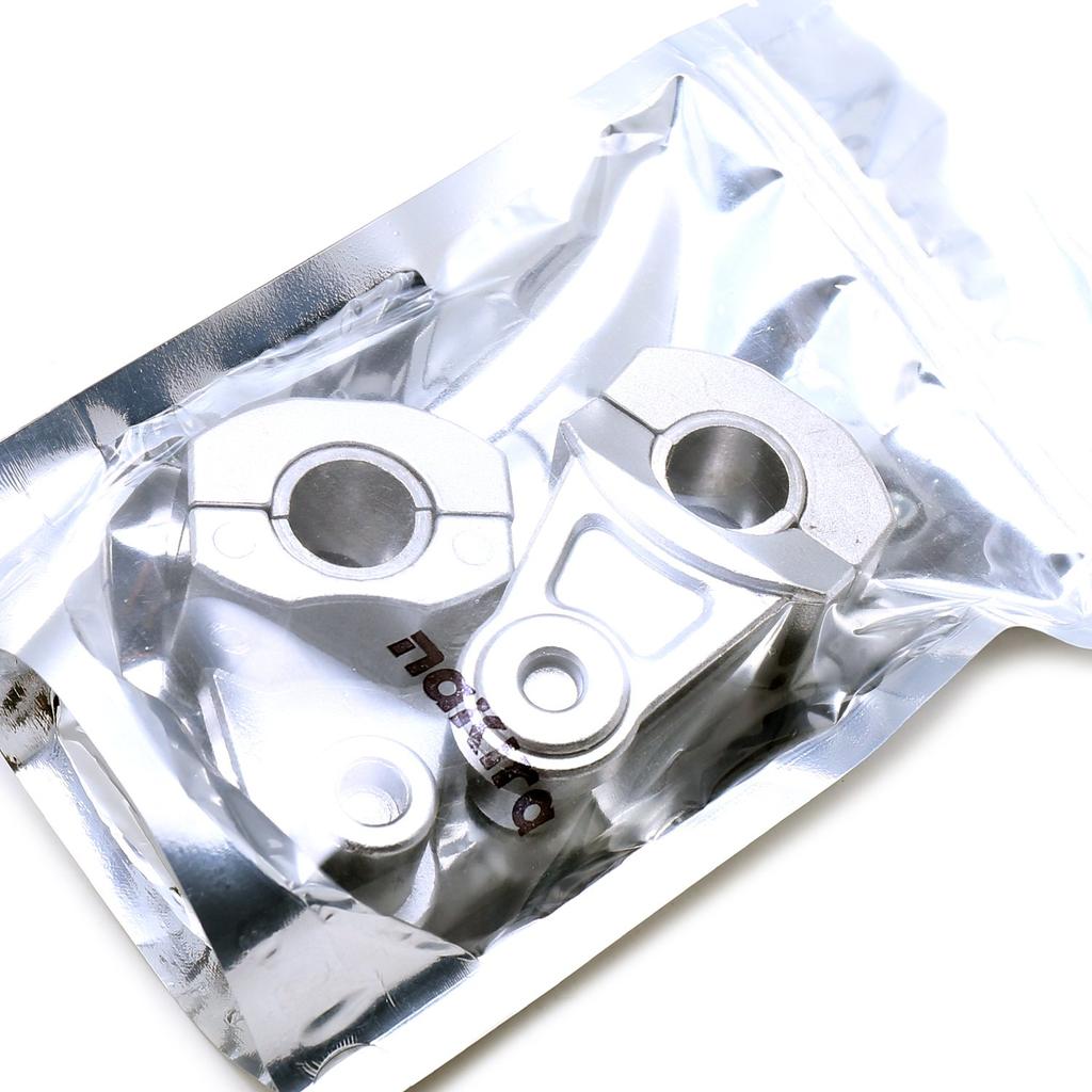 Nakira Motorrad Lenkererhöhung Lenkererhöhungsadapter Höhe 55mm PCX CB250F nkr1053 22,2mm 28,6mm MT-25 (Silber)