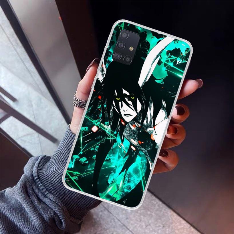 Bleach Ulquiorra Cifer 4 Handyhülle Für Samsung Galaxy A52 A51 A50S A32 A22 A12 A02S A72 A71 A31 A70 A30S Note 20 Ultra 10 Plus