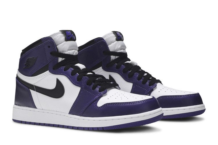Jordan 1 Retro Obergericht Lila Weiß (GS)