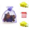 Fashionable 10pcs Organza Bags For Candy And Jewelry In Multiple Colors And Sizes