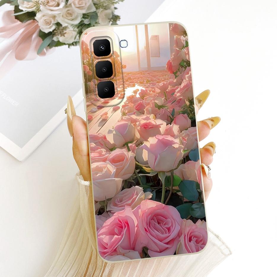 For Infinix Hot 70 5G Case X6895 X6895B Cute Fashion Cartoon Cover Shockproof Phone Case For Infinix Hot 70 Hot70 5G Soft Fundas