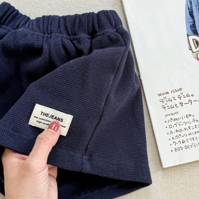 Summer Baby Boys Sports Shorts Striped Elastic Breathable Korean Style Casual Pants Children Shorts Clothes