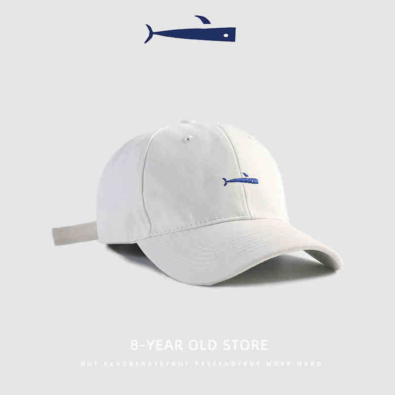Men's and women's sports caps, sunscreen, sunshade cap, simple embroidery, four-season hat, baseball cap, sun hat, women's solid color hat