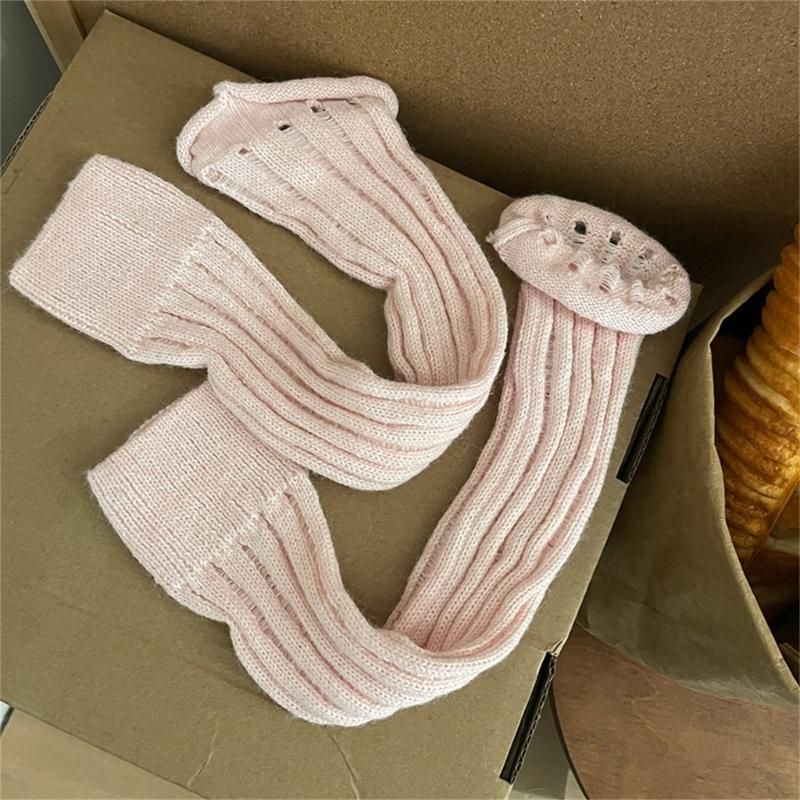 Womens Vintage Sleeve Winter Wrist Gloves Wrist Warmer Gloves Y2K Glove Fingerless Gloves for Halloween Party