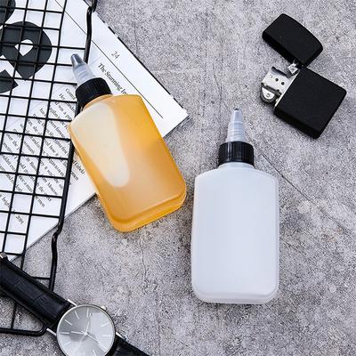2/5Pcs 120Ml Olive Oil Dispenser Bottle For Camping With Twist Top Leak-Proof Squeeze Condiment Bottle For Seasoning Oil