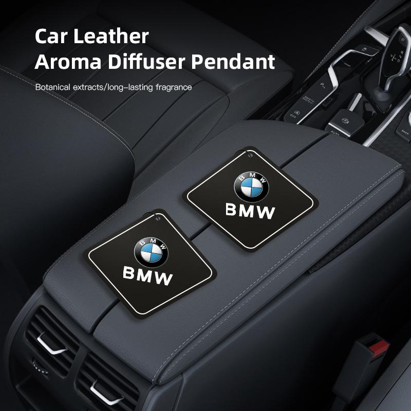 NNEJ4 Car Fragrance Tablets Air Freshener Perfume Decoration Pendant For BMW F30 F10 E90 F20 E46 E60 E70 E39 X6 Car Flavoring Keychain