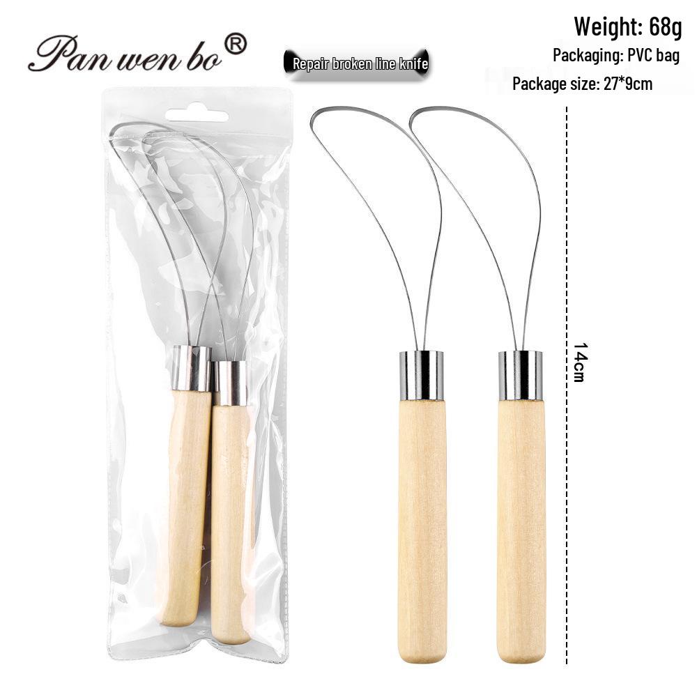 Cross-Border Pottery Clay Tools: Soft Clay, Texture Brush, DIY Auxiliary Supplies, Detail Needle, Seven Needle, Shaping Tools