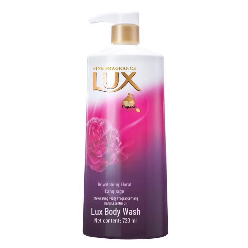 lux Enchanting Peony Scent Shower Gel
