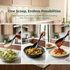 Silicone Duckbill Spatula Heat Resistant Integrated Cooking Shovel Nonstick Pan Turner Multi Purpose Sauce Stirring Spoon