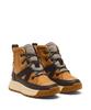 Sorel Kids' Whitney 3 Mid Waterproof Boots, Size 24.0cm, Tawny Buff, Black