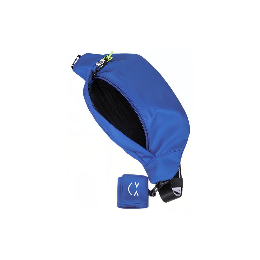 New Anta Mr.friendly Biscuit Man Collaboration Fabric Fanny Pack Regular Unisex Iron Blue 192228133-2