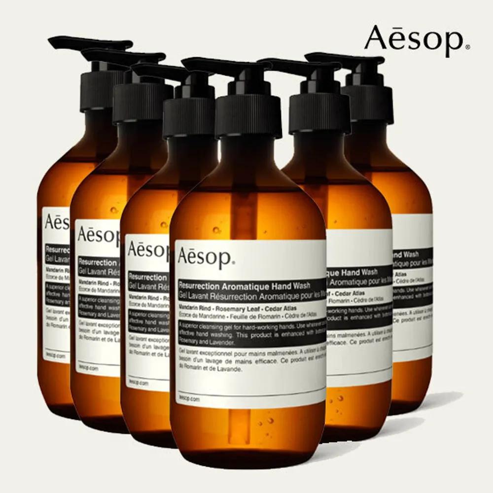 

Aesop Resurrection Aromatic Hand Wash 500ml x 6
