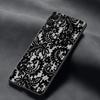 Lace print Black art pattern design Phone Case For Samsung Galaxy S26 S25 S24 S23 S22 S21 Plus Ultra Note20 Soft Black