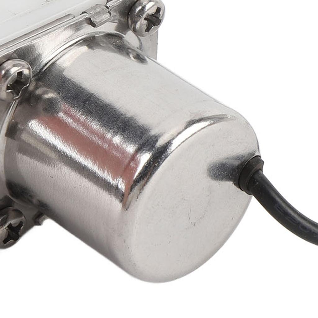 Wasserimpuls Magnetventil Kunststoff G1/2 DC 6V Elektrisch Elektrisches Wassermagnetventil für Automatische Steuerung