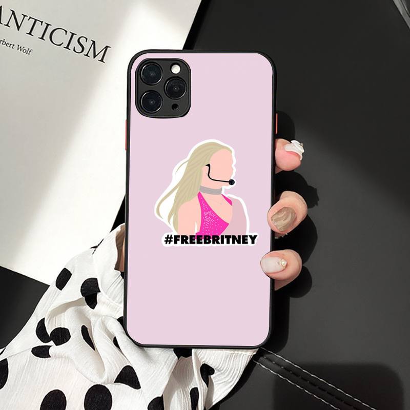 Britney Spears Phone Case For Iphone 13 11 8 7 6 6S Plus 7 8 Plus X XS MAX 5S XR 12 11 Pro Max Se 2020 Funda Cover