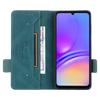 For Samsung Galaxy A06 5G Case Leather Wallet Flip Phone Cover with Hardware Decor