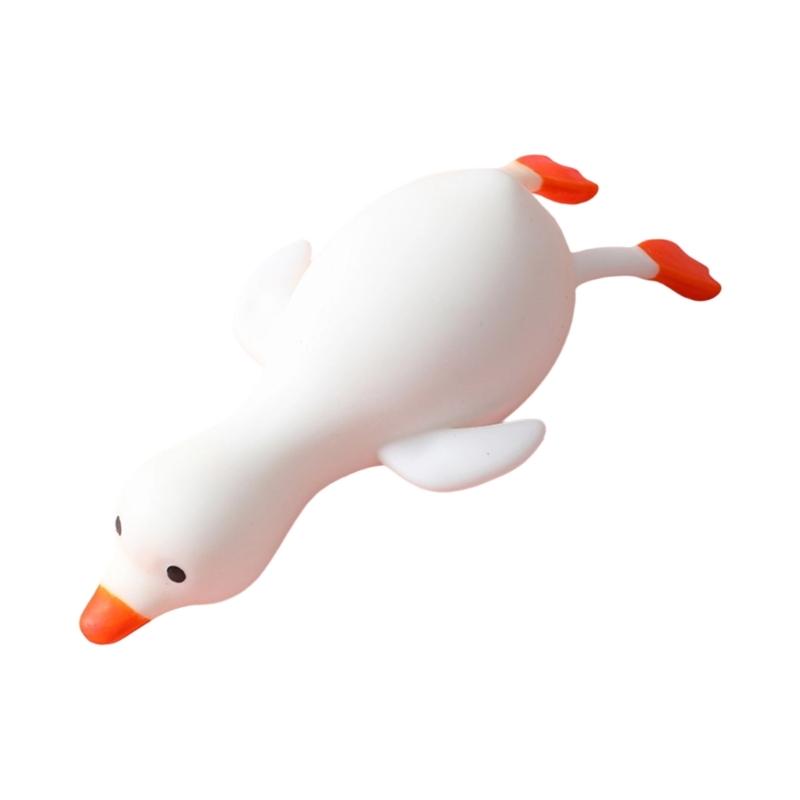Adorable Duck Shaped Adorable Sensory Toy For Stress Anxiety Relief Safe Durable Silicone Material Kids Adults Gift