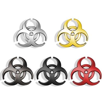 Metal 3D Car Styling Resident Evil Logo Sticker Emblem Badge Decals Automobiles Motorcycle Computer Fuel Cap Accessories