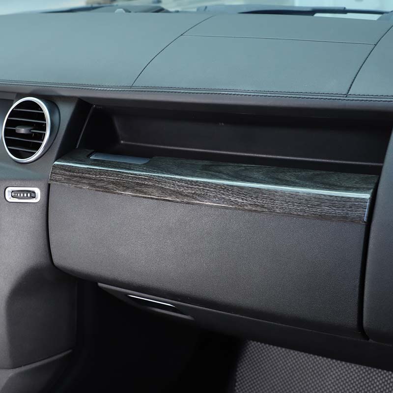 Car Glove storage box Cover Trim Co-pilot Storage Compartment Panel Stickers For LandRover Discovery 4 LR4 2010-2016 Accessories