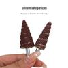 Conical Sandpaper Grinding Head with 6mm Shank Flap Disc and Handle, Polishing Abrasive Cloth Flap Wheel