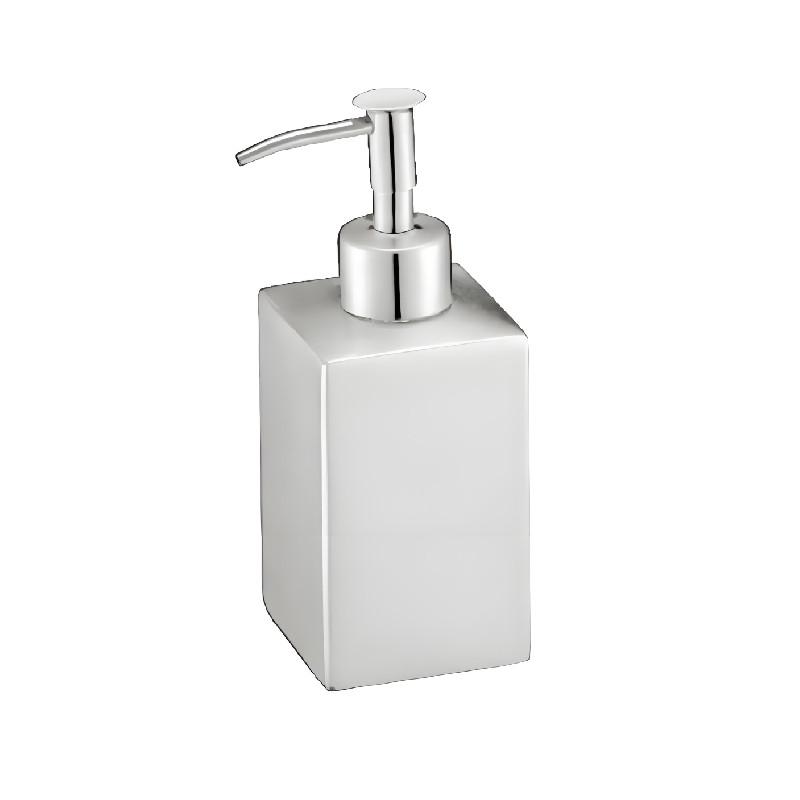 Steel Geometric Stainless Shaped Hand Sanitizer Lotion Storage Bathroom Bottle
