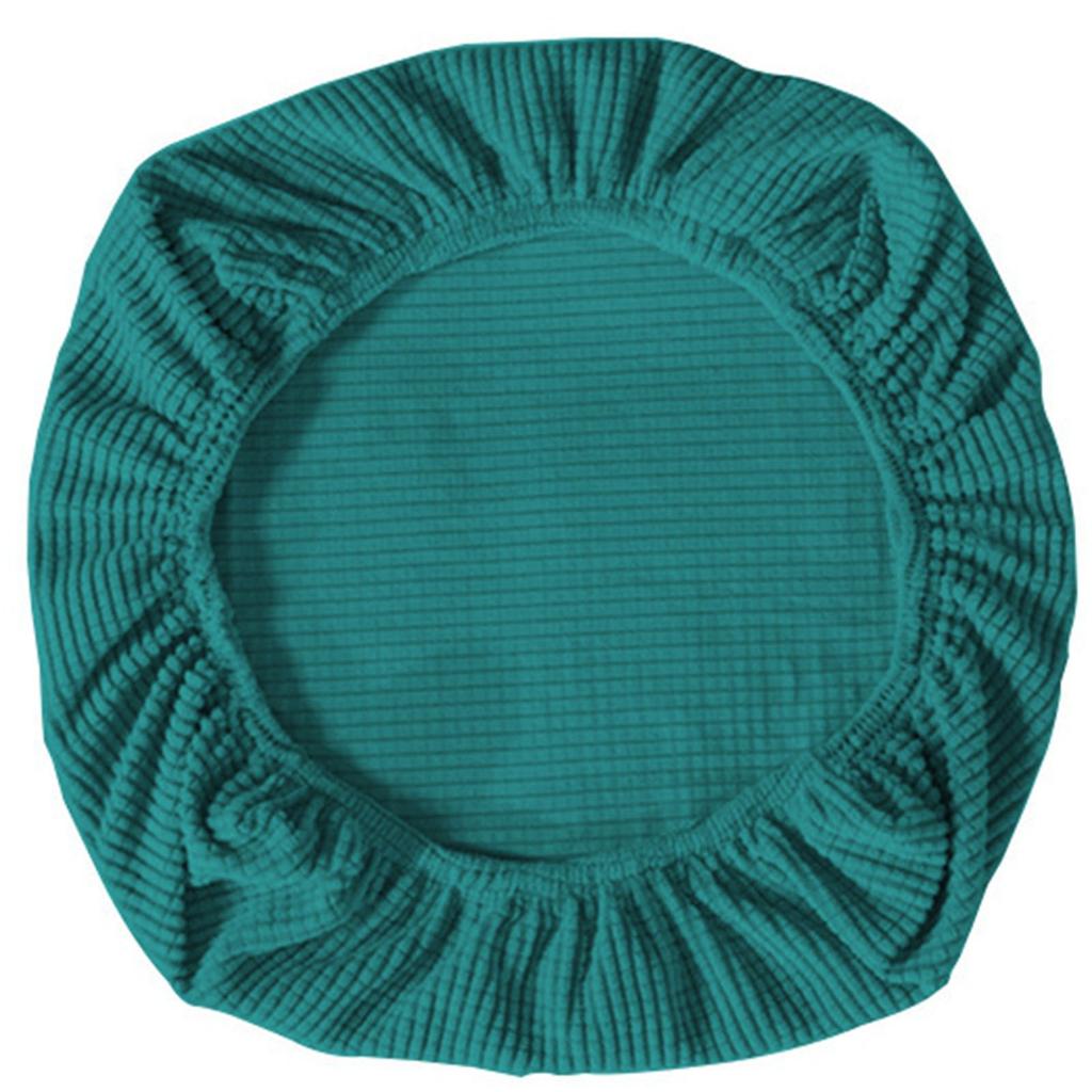 1Set Velvet Elastic Chair Cover Thickened Internet Cafe Cinema Armchair Case Office Staff Computer Swivel Seat Cover