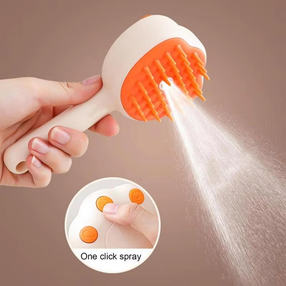 Gentle Steam Brush for Cats Professional Electric Cat Brush New Pet Grooming Comb Pet Grooming